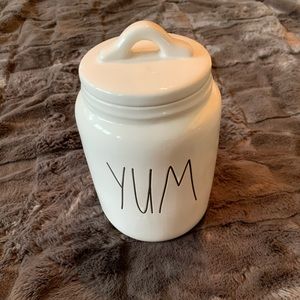 Rae Dunn Yum canister